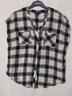 Torrid Plaid Button Up Top